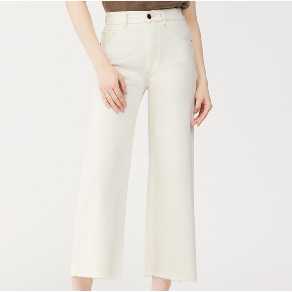 DL1961 Hepburn Wide Leg High Rise Vintage 31" 28